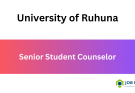 University of Ruhuna Job Vacancies 2024 – Senior Student Counselor